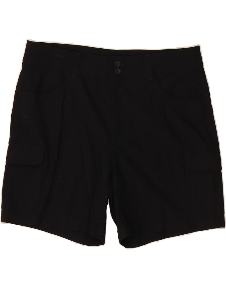 EDDIE BAUER Womens Cargo Shorts US 14 XL W34  Black Nylon Vintage Eddie Bauer and Second-Hand Eddie Bauer from Messina Hembry 