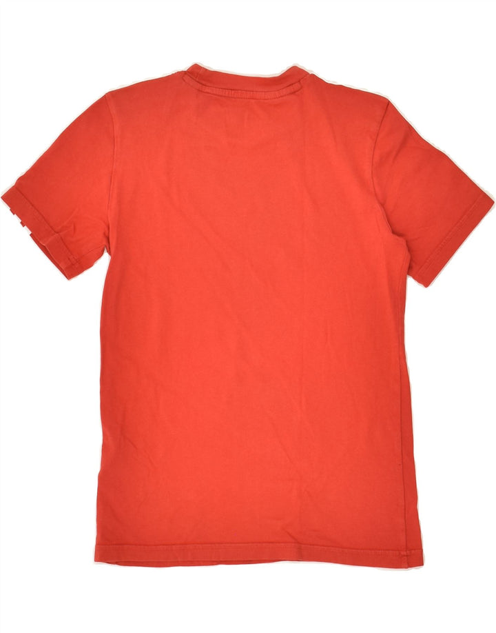 ADIDAS Boys T-Shirt Top 9-10 Years Red Cotton | Vintage Adidas | Thrift | Second-Hand Adidas | Used Clothing | Messina Hembry 