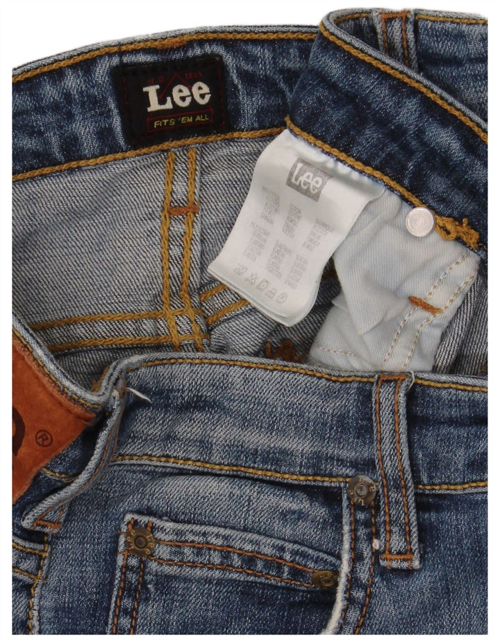 Lee Dame Powell Slim Jeans W30 L34 Blå Bomuld