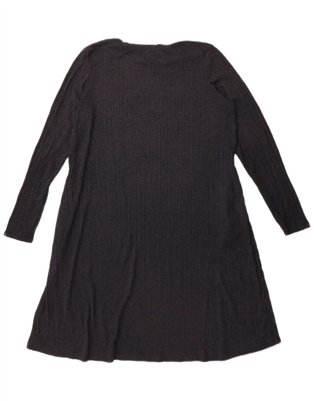 Marks & Spencer Dame A-Line Kjole UK 16 Large Navy Blue Polyester