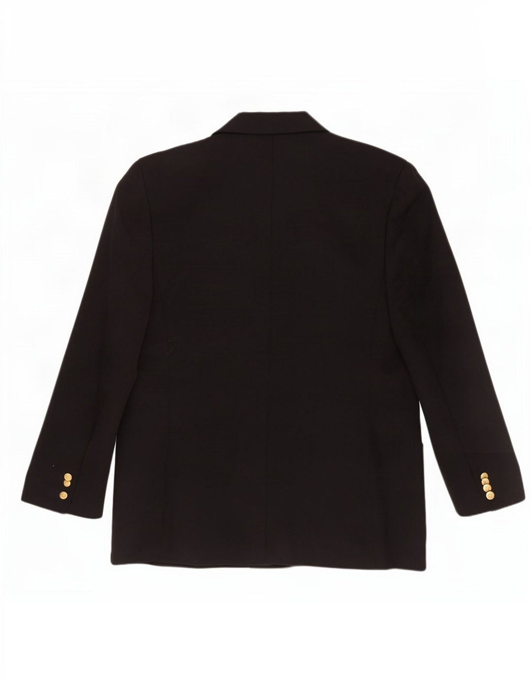 Marks & Spencer Dame Dobbeltradet Blazer Jacket UK 16 Large Navy Blue
