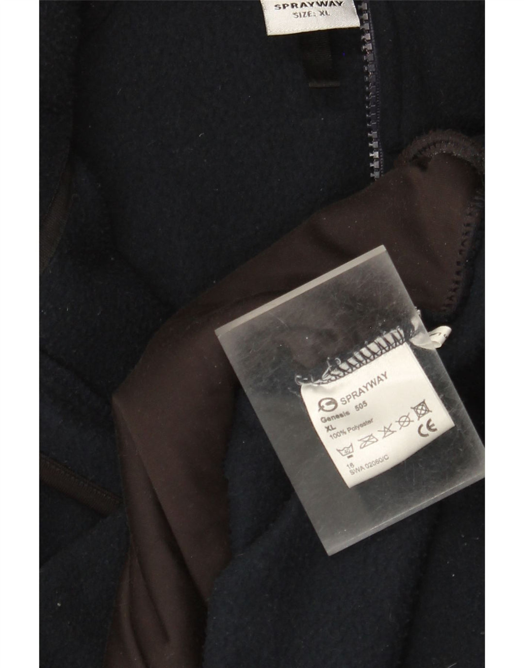 Sprayway Herre Fleecejakke UK 42 XL Navy Blue Polyester