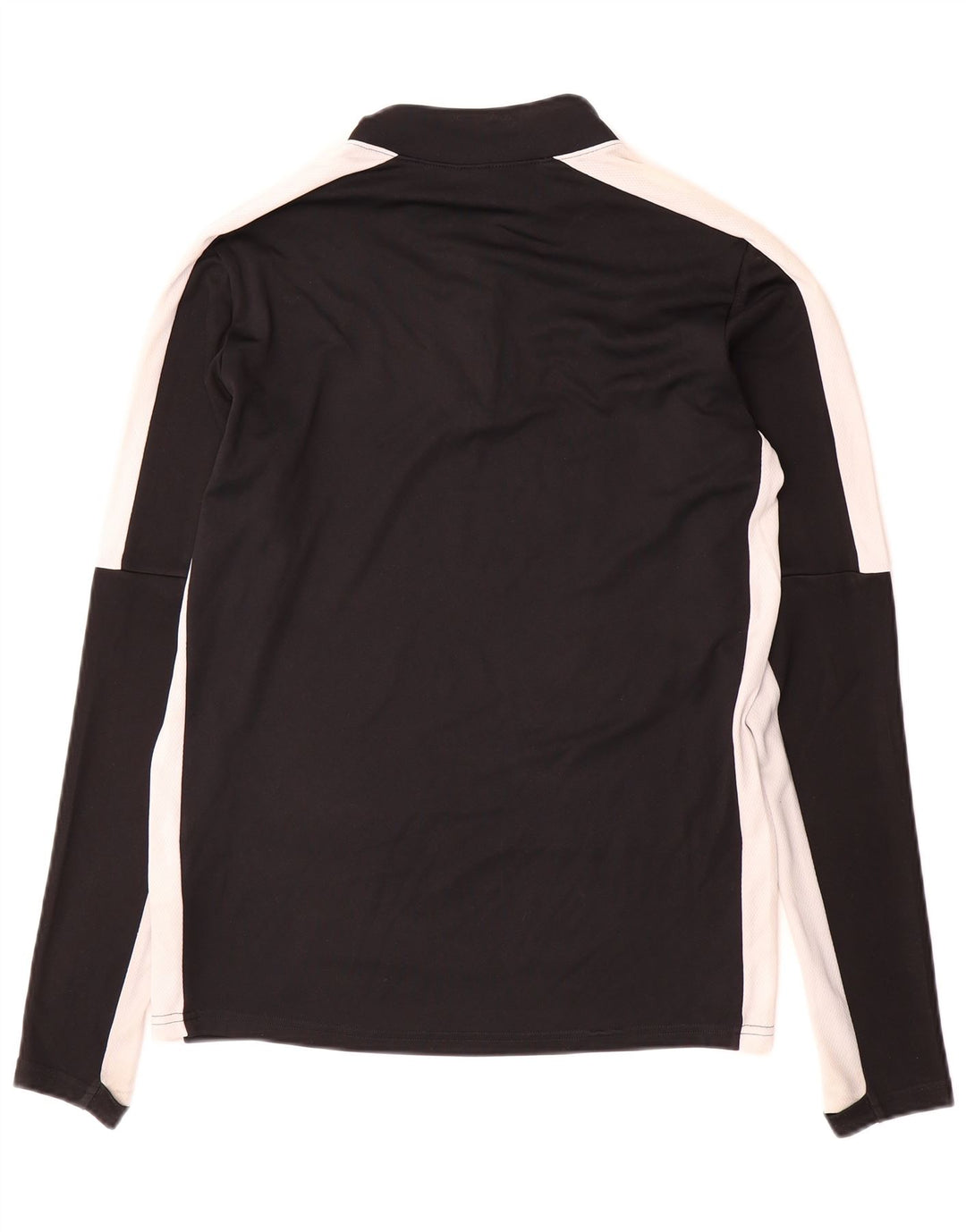 Nike Herre Dri Fit Zip Neck Top Langærmet Lille Sort Colourblock