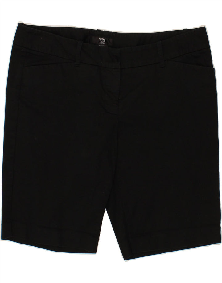 MOSSIMO Womens Casual Shorts US 14 XL W36  Black Cotton Vintage Mossimo and Second-Hand Mossimo from Messina Hembry 