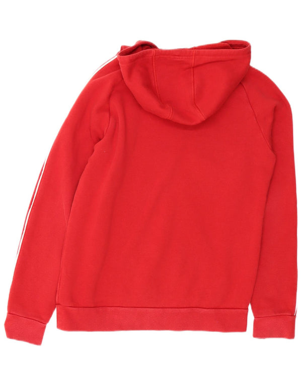 ADIDAS Boys Legnano Basket Knights Hoodie Jumper 13-14 år Rød