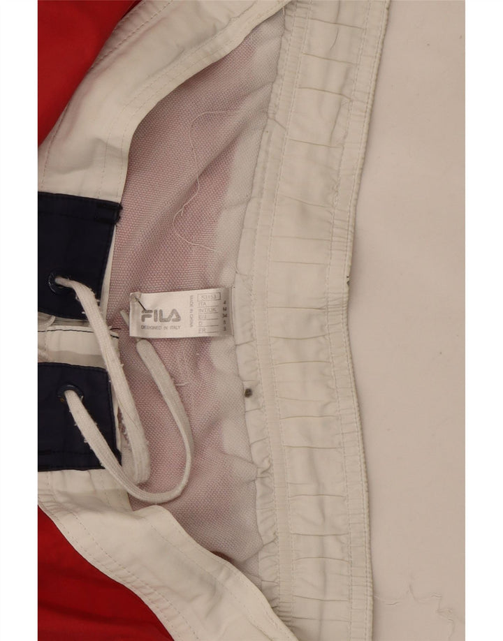 Fila Badeshorts til mænd Medium Flerfarvet Colourblock Polyester