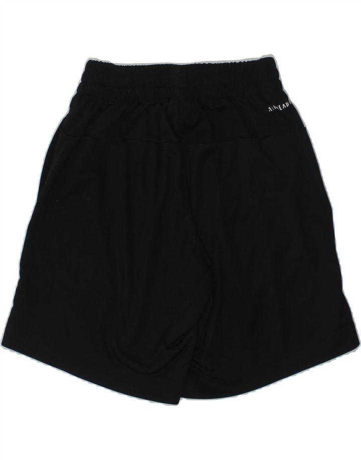 ADIDAS Boys Graphic Sport Shorts 7-8 Years Black Polyester | Vintage Adidas | Thrift | Second-Hand Adidas | Used Clothing | Messina Hembry 