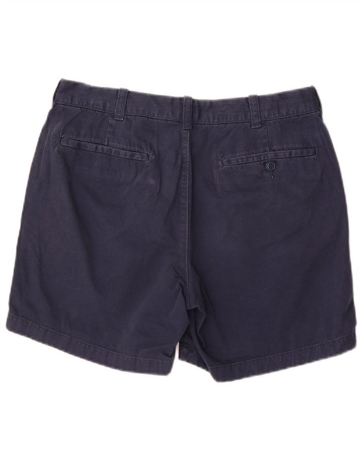 J. Crew Dame Stanton Chino Shorts W31 Mellem marineblå bomuld