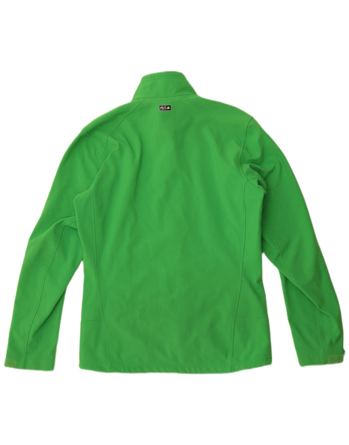 Adidas Træningsdragt til mænd Topjakke UK 40/42 Medium Green Polyester
