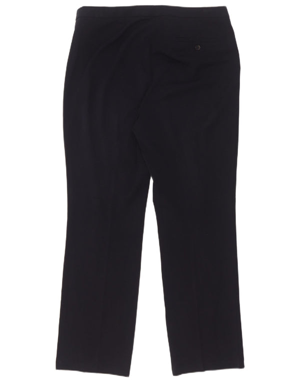 Marks & Spencer Dame Casual Bukser UK 14 Large W34 L31 Navy Blue