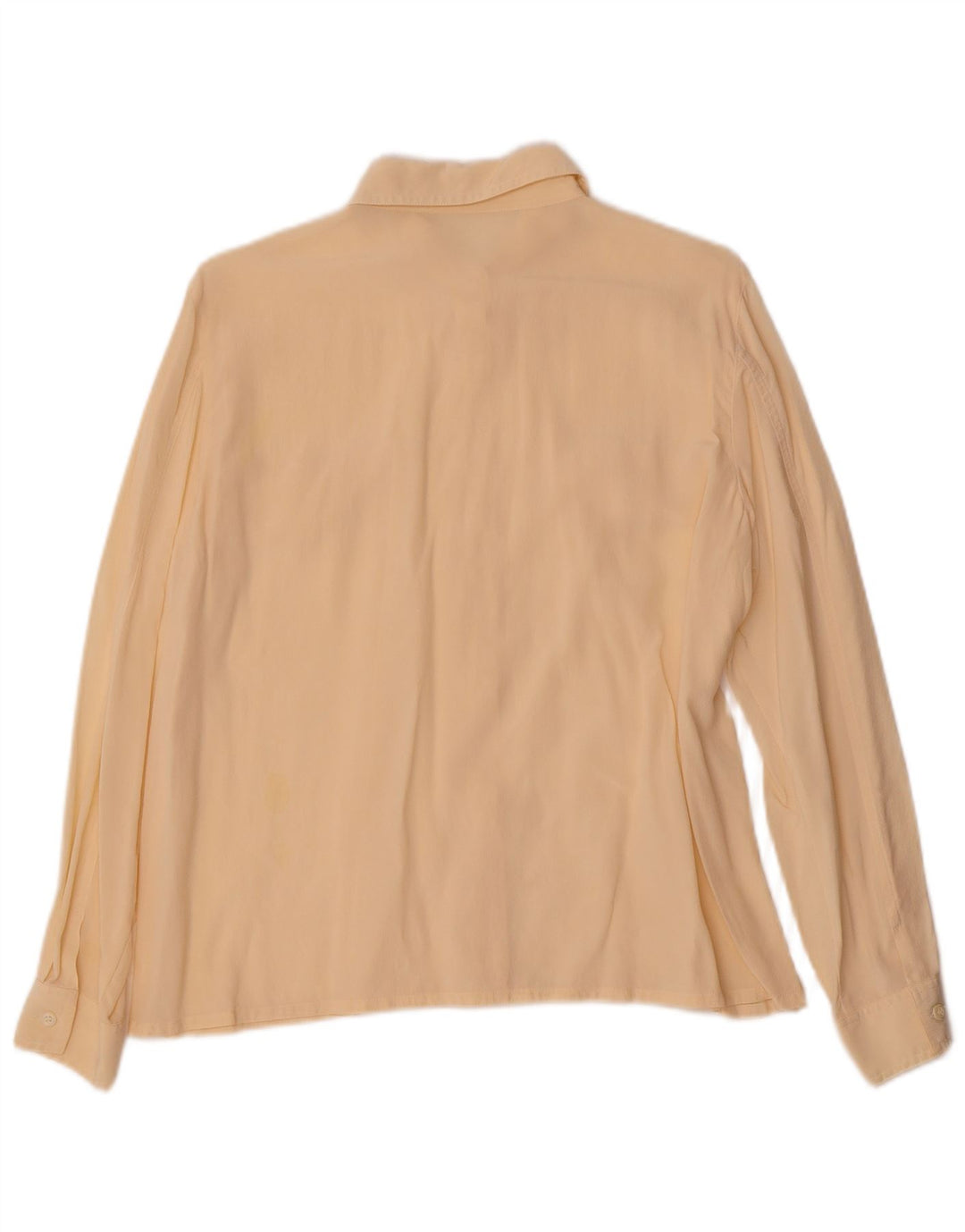 Vintage dameskjorte bluse UK 16 Large Beige