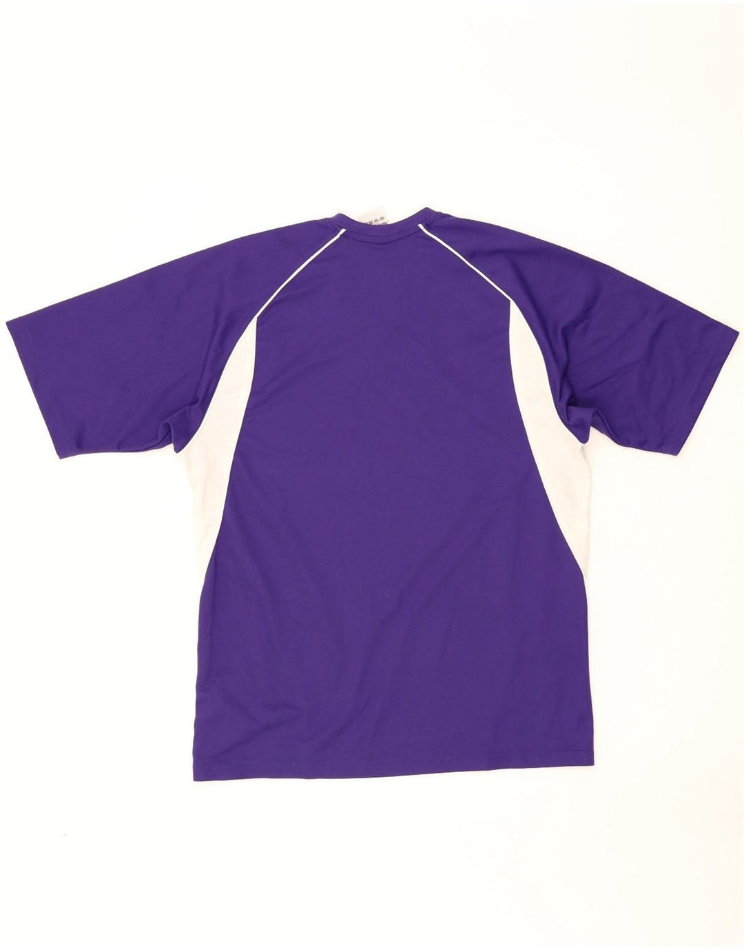 Adidas Herre T-Shirt Top Lille Lilla Colourblock Polyester