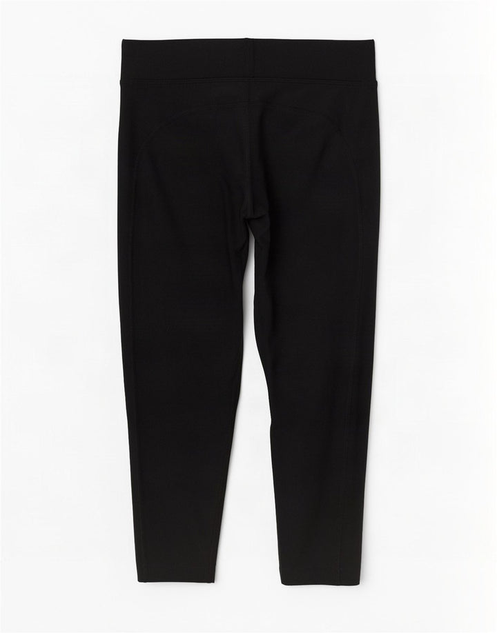 Under Armour Womens Heat Gear Capri Leggings UK 8 Small Black Polyester
