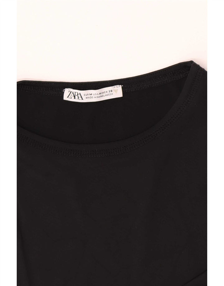 Zara T-Shirt Top UK 12 Medium Sort