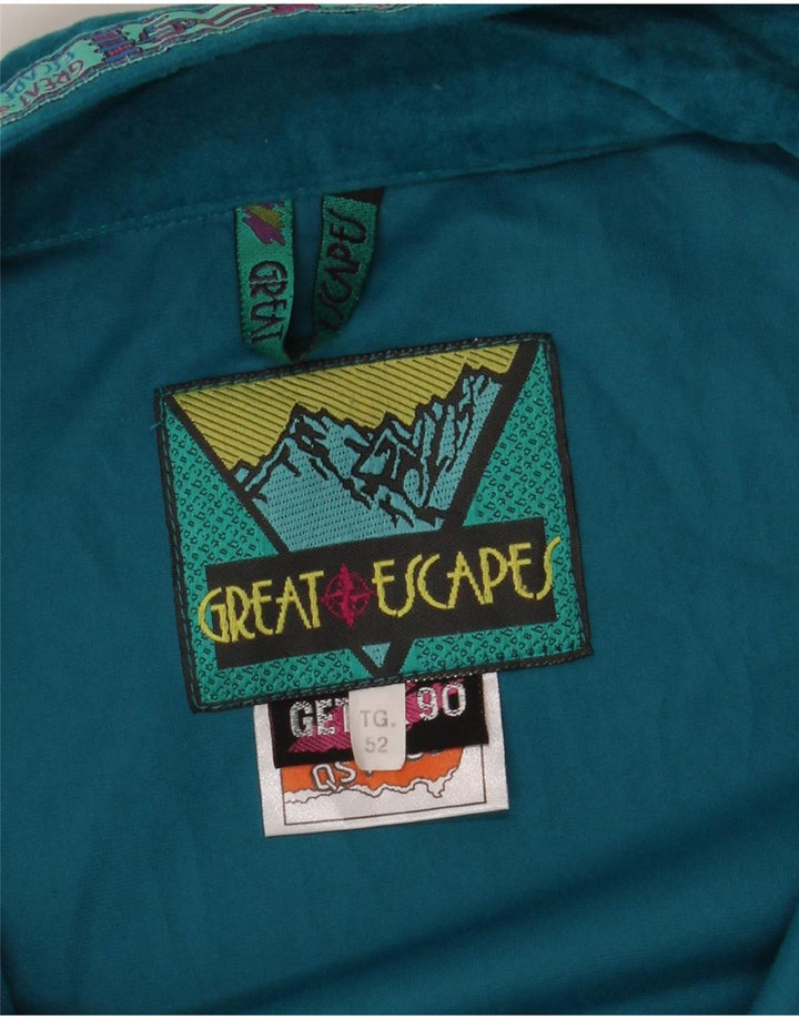 Great Escapes Herre Pullover træningsdragt Topjakke IT 52 Stor turkis