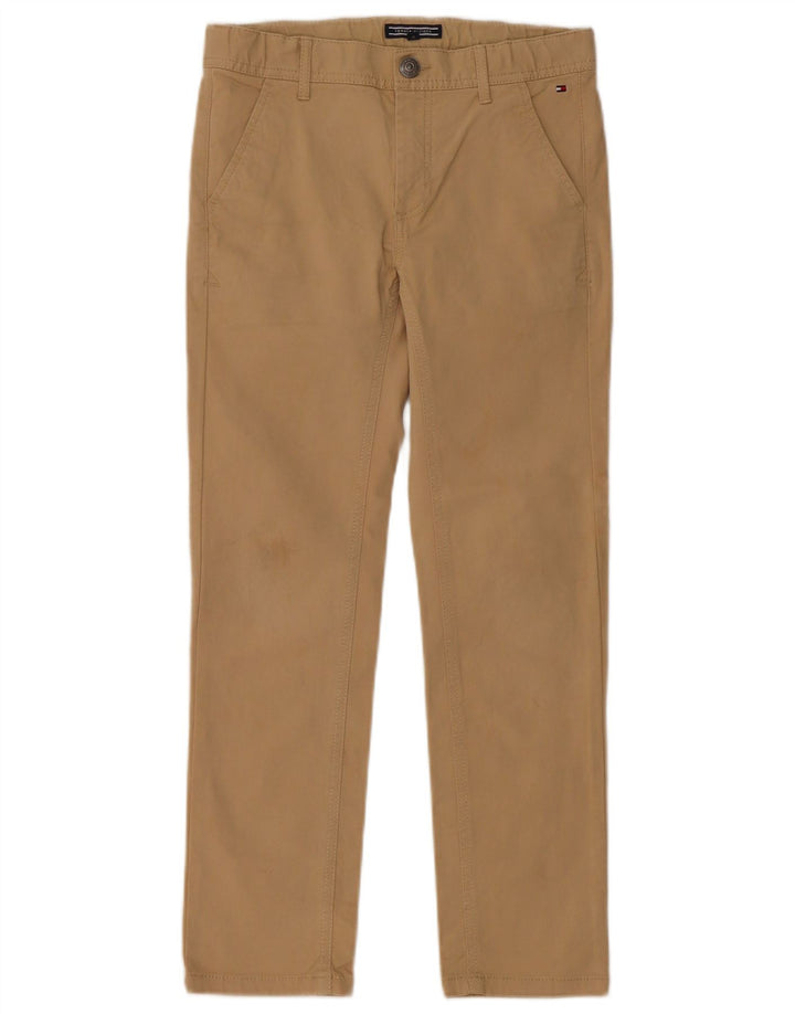 TOMMY HILFIGER Slim Chino-bukser til drenge 9-10 år W26 L25 Beige Bomuld