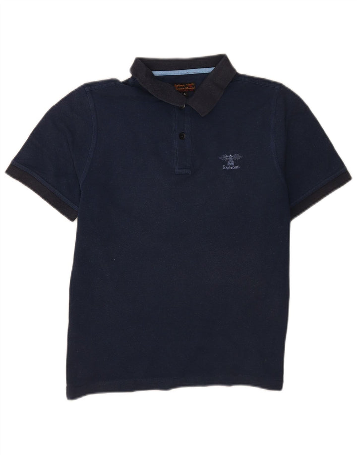 Barbour herre poloskjorte lille marineblå