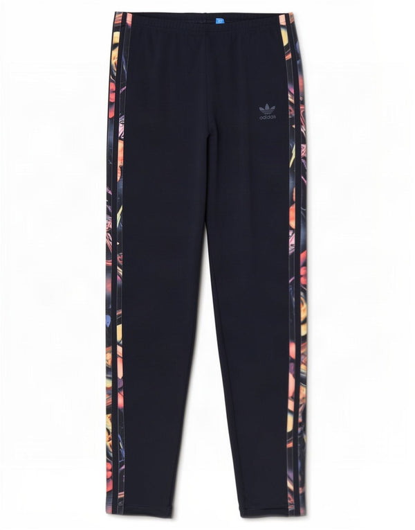 Adidas piger grafiske leggings 13-14 år marineblå polyester