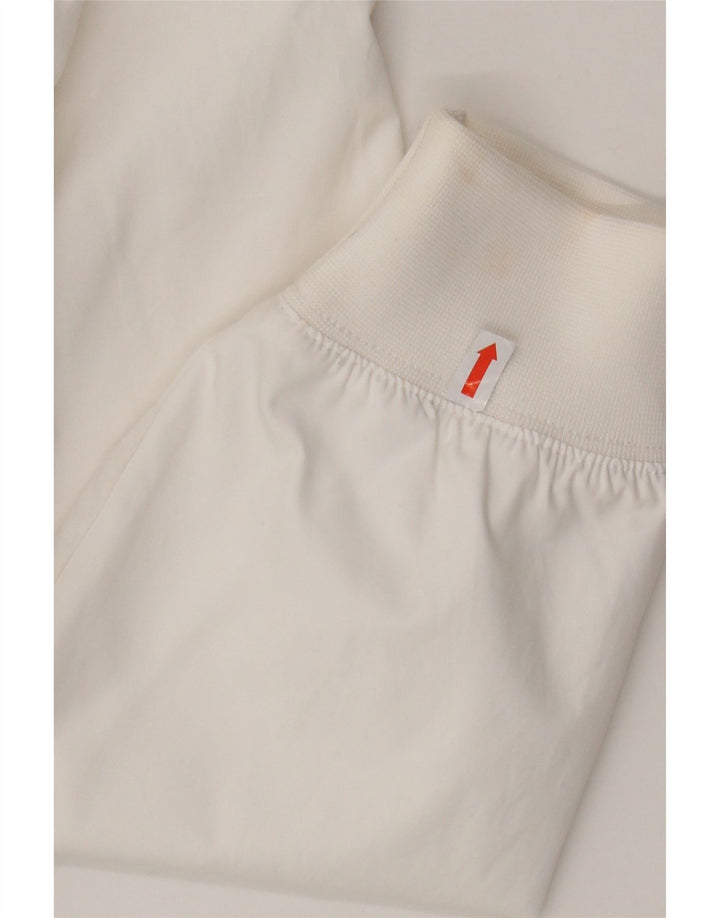 Nike Bomberjakke med hætte til mænd UK 36 Small White Colourblock Polyester