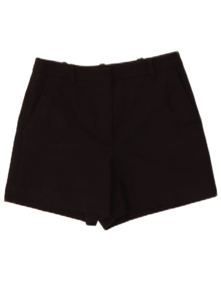 Zara Chino Shorts til kvinder XS W24 Sort