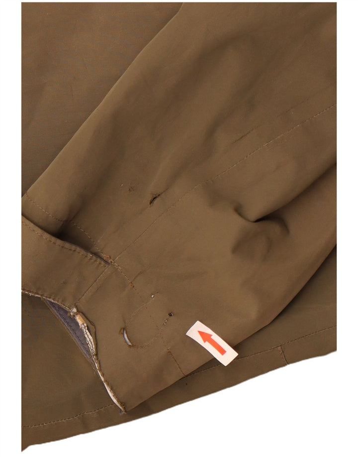 The North Face Regnjakke med hætte til mænd UK 38 Medium Khaki Polyester