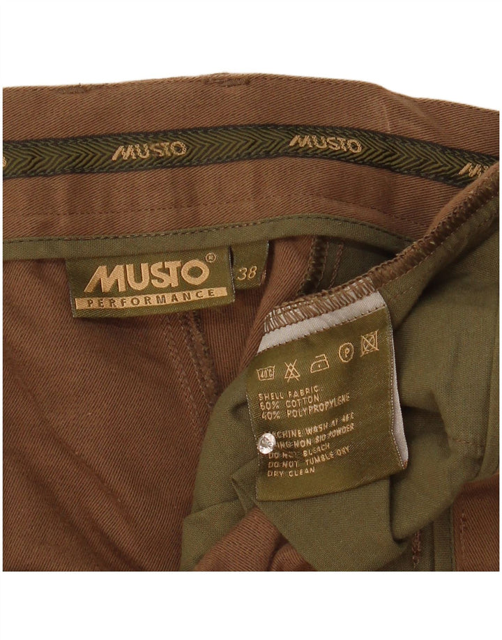 Musto Herre Bermuda Shorts W38 XL Brun Bomuld