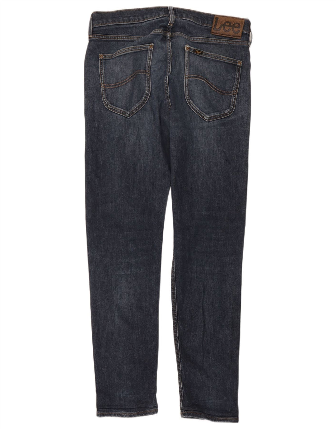Lee Herre Arvin Slim Jeans W32 L32 Marineblå Bomuld