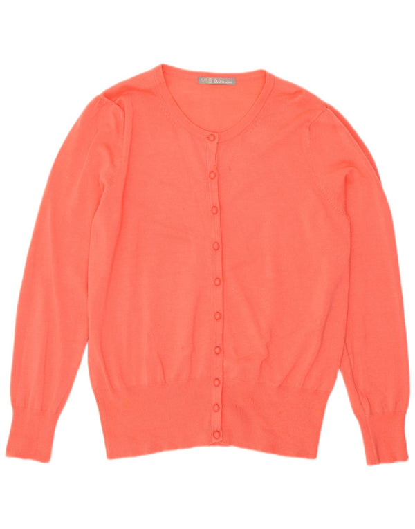 Marks & Spencer Dame Cardigan Sweater UK 10 Small Pink