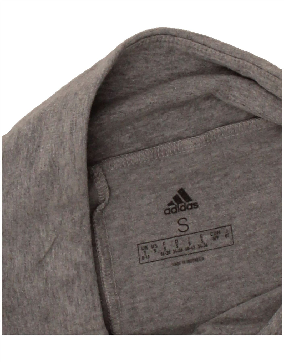 ADIDAS Womens Graphic Leggings UK 8/10 Small  Grey Vintage Adidas and Second-Hand Adidas from Messina Hembry 