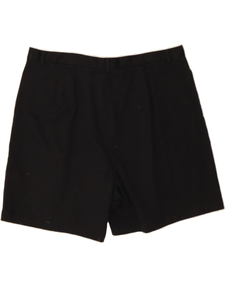 DOCKERS Mens Stretch Casual Shorts W38 XL Black Cotton Vintage Dockers and Second-Hand Dockers from Messina Hembry 