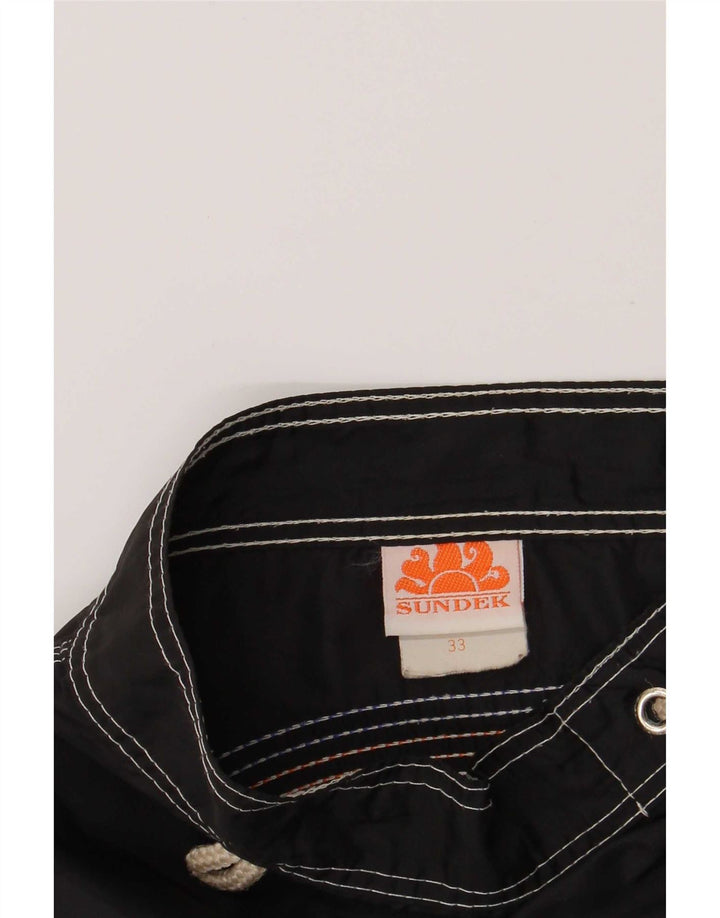 Sundek Herre badeshorts Medium Sort Nylon
