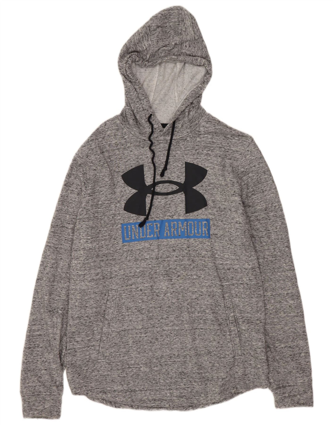 Under Armour Herre grafisk hættetrøje Jumper Medium Grey Flecked Bomuld