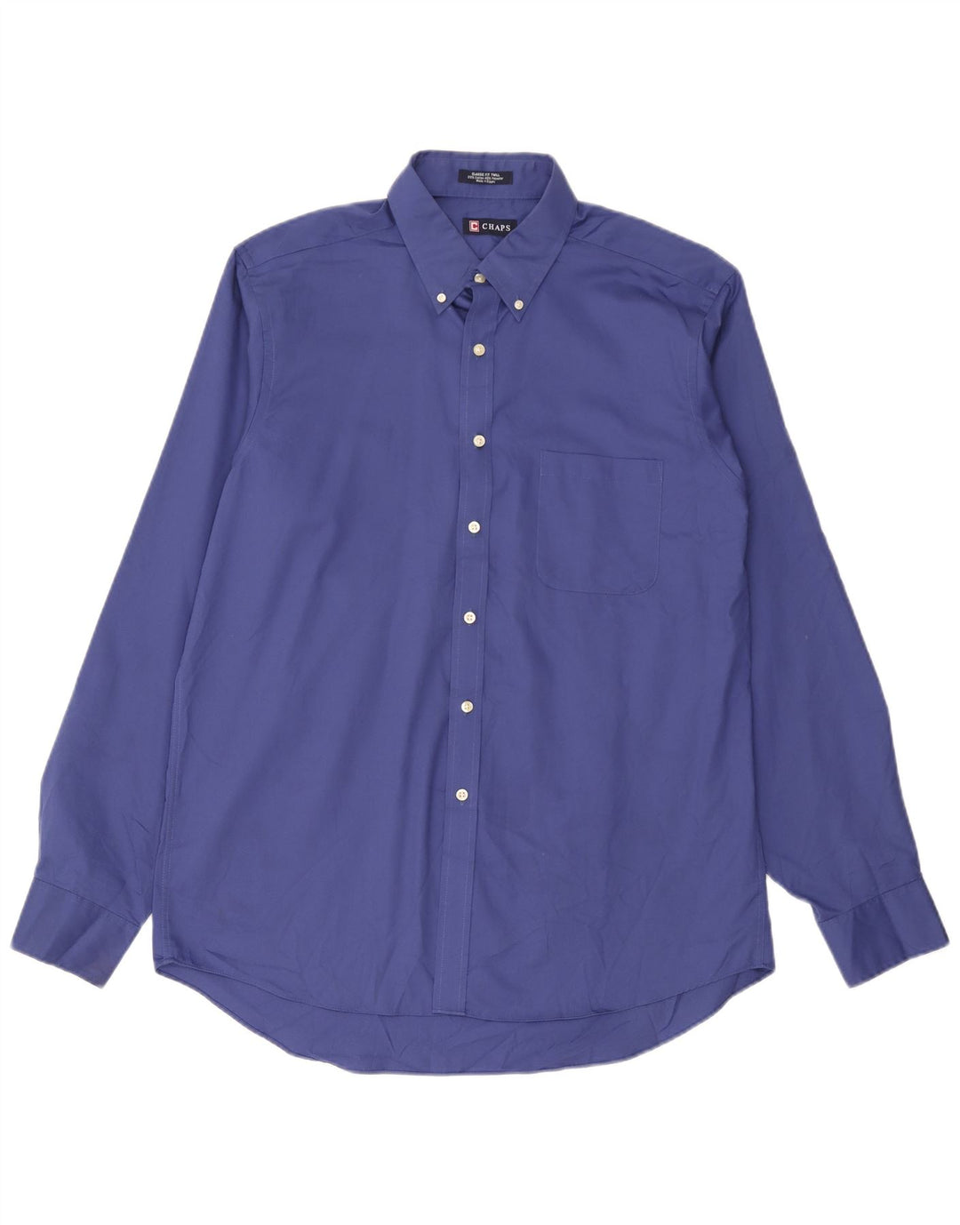 Chaps Herreskjorte str. 16 1/2 Large Blue Cotton