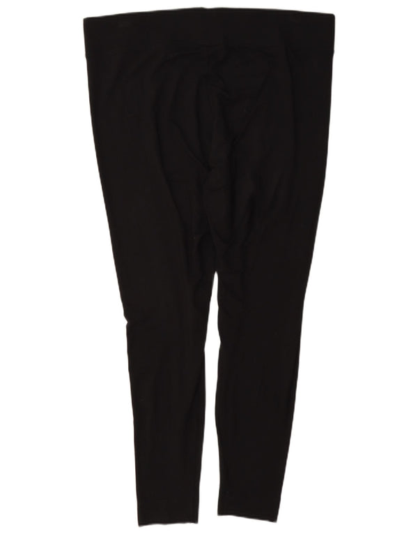 Marks & Spencer Womens Leggings UK 18 XL Black Viscose