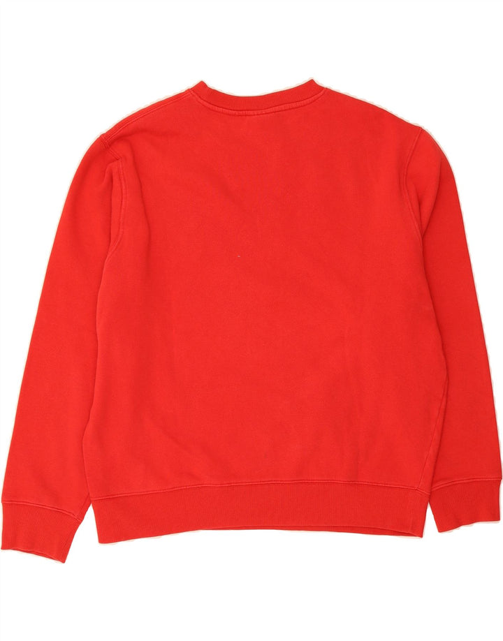 FILA Womens Oversized Graphic Sweatshirt Jumper UK 18 XL Red Cotton Vintage Fila and Second-Hand Fila from Messina Hembry 