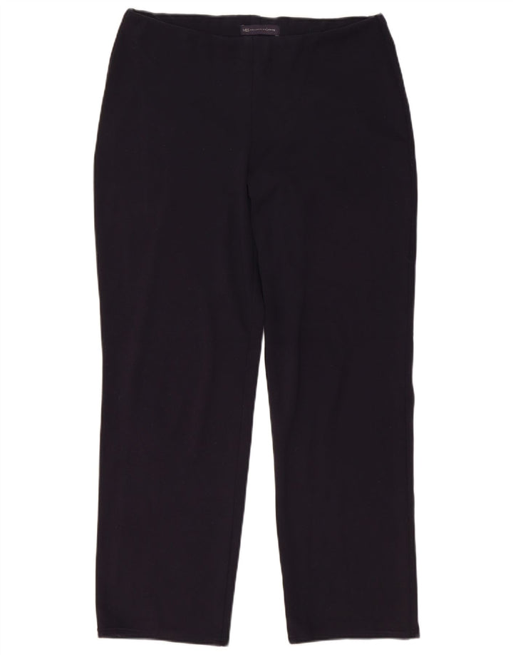 Marks & Spencer Dame Casual Bukser UK 12 Medium W30 L28 Navy Blue