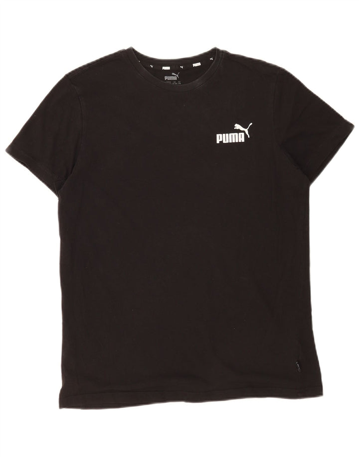 Puma Boys T-Shirt Top 15-16 år Sort