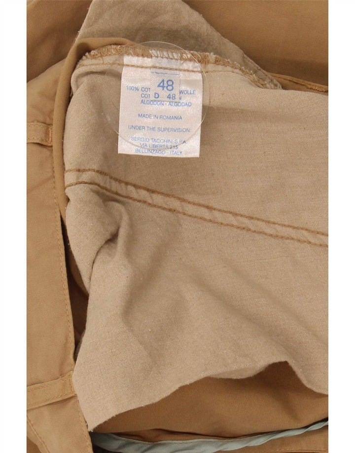 Sergio Tacchini Lige Chinobukser til mænd IT 48 Medium W32 L29 Beige