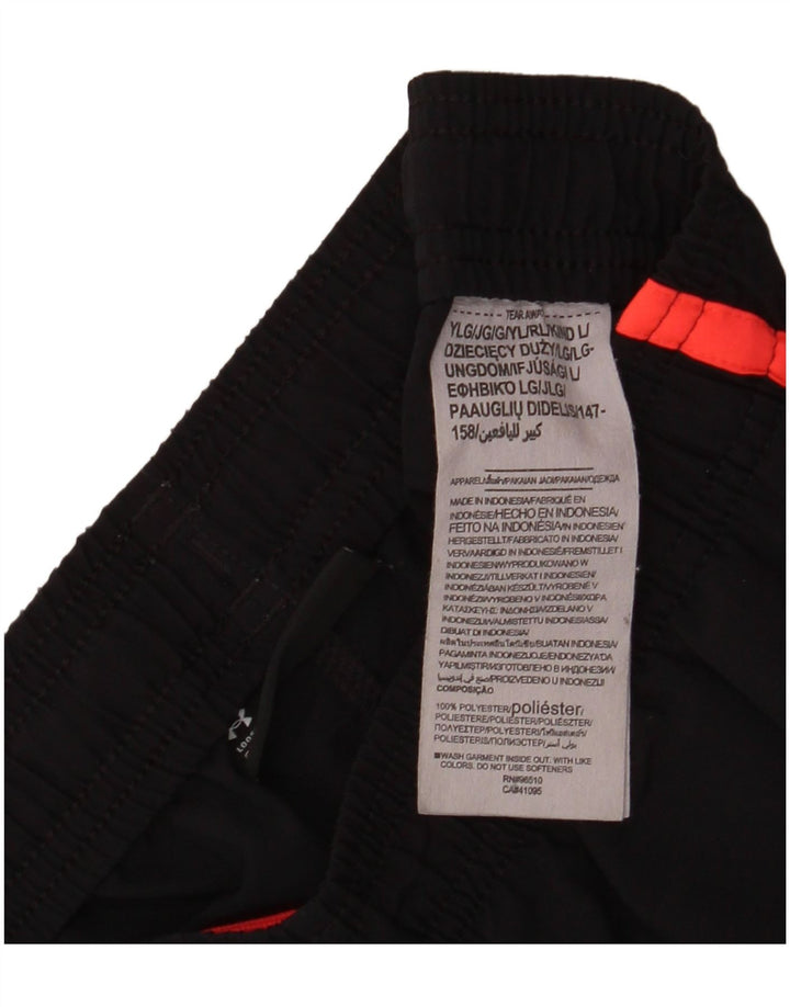 Under Armour drenge grafiske sportsshorts 11-12 år store sorte polyester