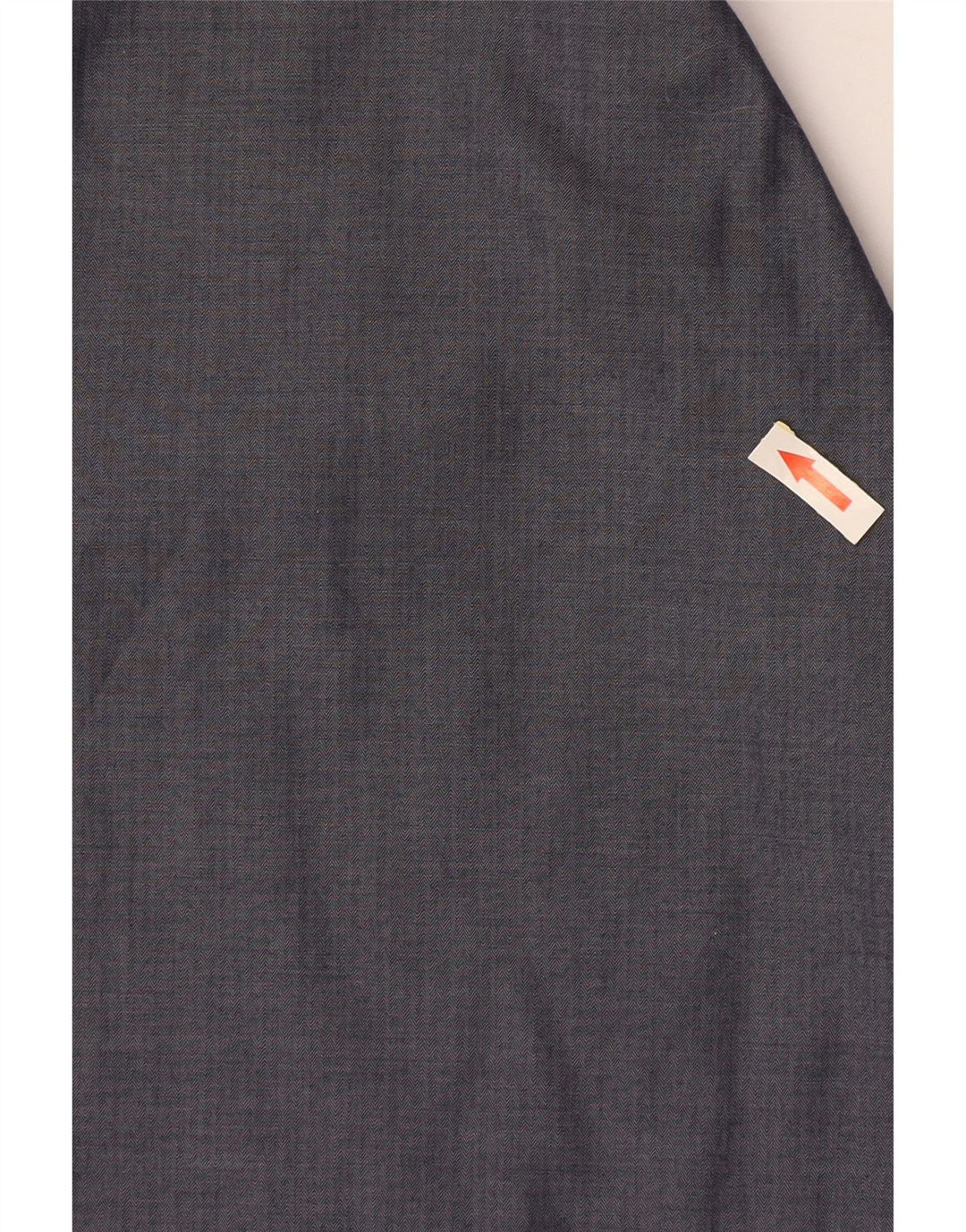 Calvin Klein Jeans Herreskjorte Størrelse 15 1/2 Medium Navy Blue Herringbone