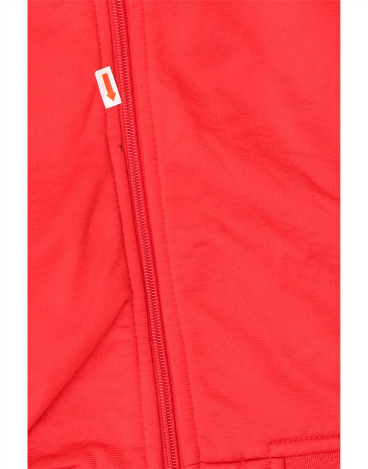 Kappa Womens Graphic Full Tracksuit UK 16 Large Red Colourblock Polyester