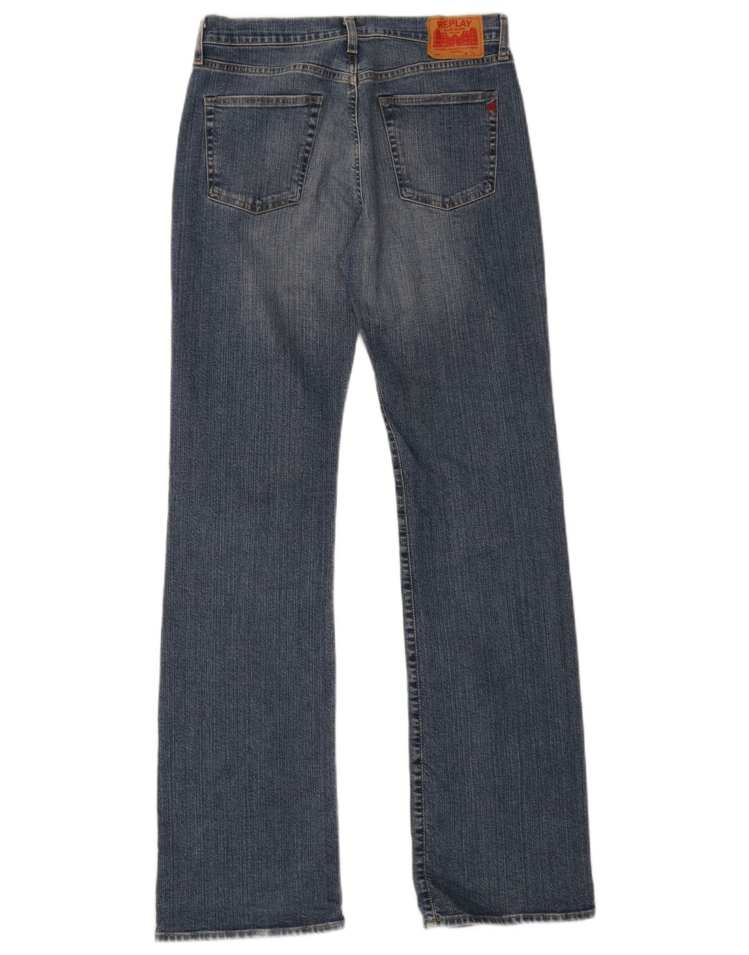Replay Dame Bootcut Jeans W28 L32 Blå