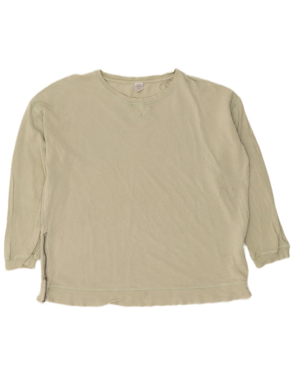 John Lewis Dame Sweatshirt Jumper UK 16 Large Green