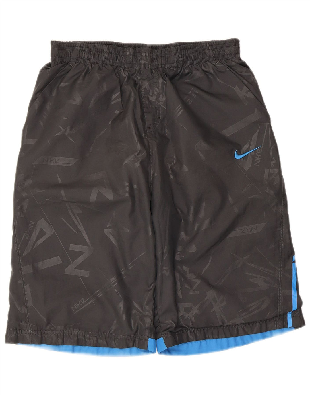Nike drenge grafiske sportsshorts 13-14 år XL Grå polyester