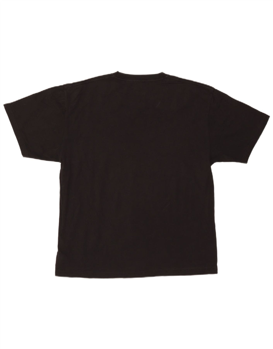 VANS Herre Classic Fit T-Shirt Top Stor Sort Bomuld
