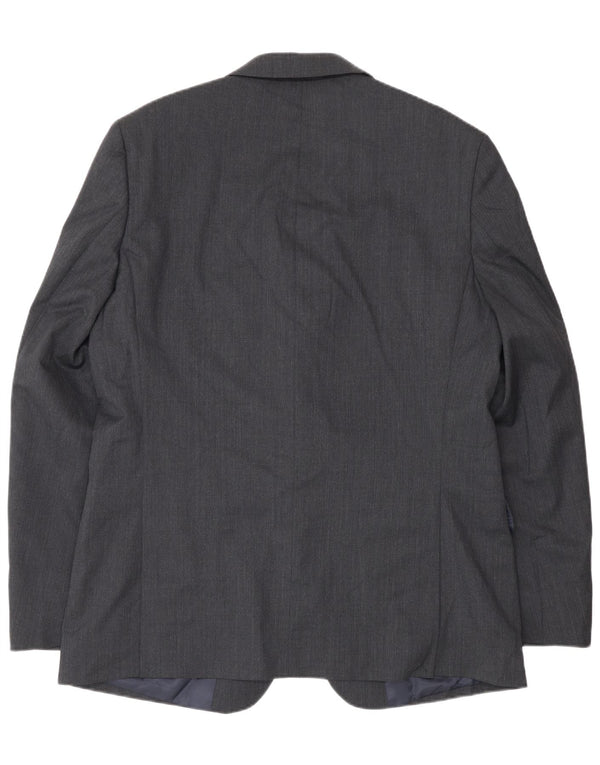John Lewis Herre 2-knaps blazerjakke UK 44 2XL Grå Polyester