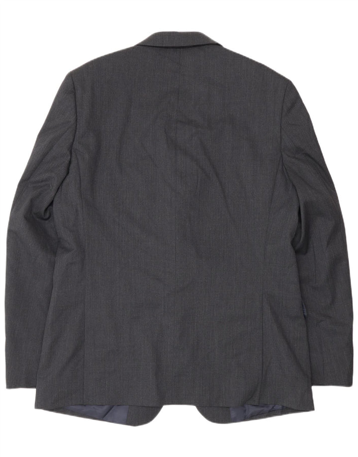 John Lewis Herre 2-knaps blazerjakke UK 44 2XL Grå Polyester