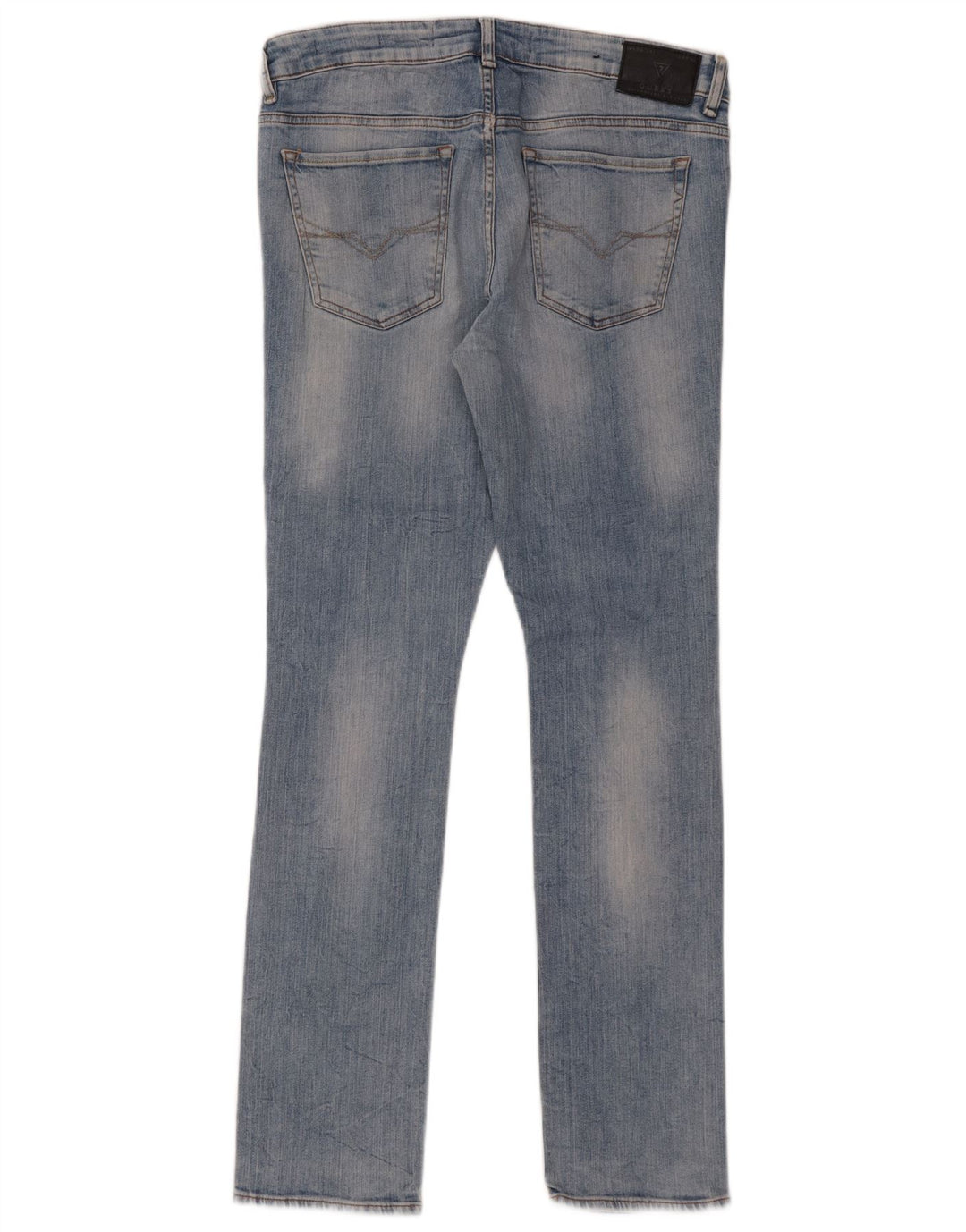 Guess Skinny Jeans til mænd W33 L32 blå bomuld