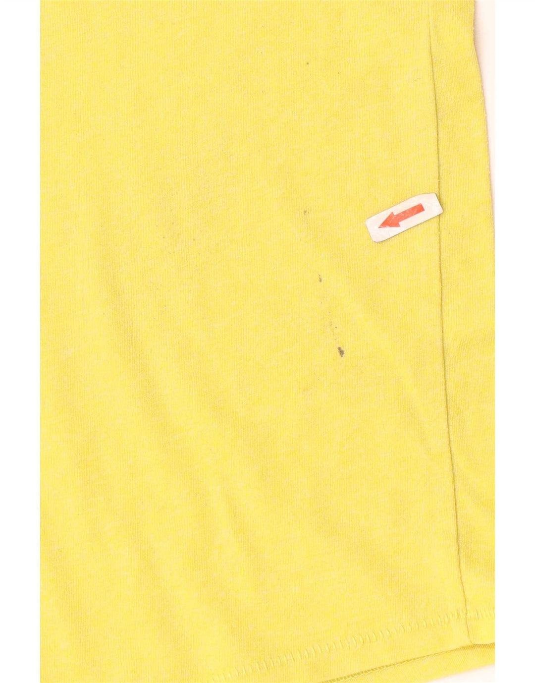 Tommy Hilfiger Herre T-Shirt Top Medium Gul Bomuld