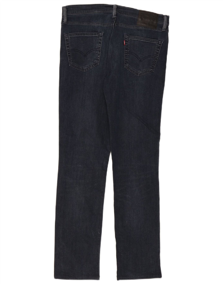Levi's Herre 511 Slim Jeans W33 L34 Marineblå Bomuld